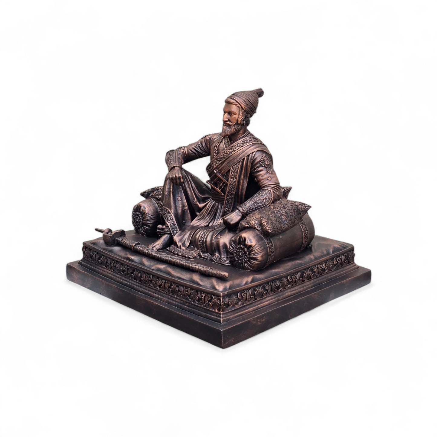 Chhatrapati Shivaji Maharaj on asanasth