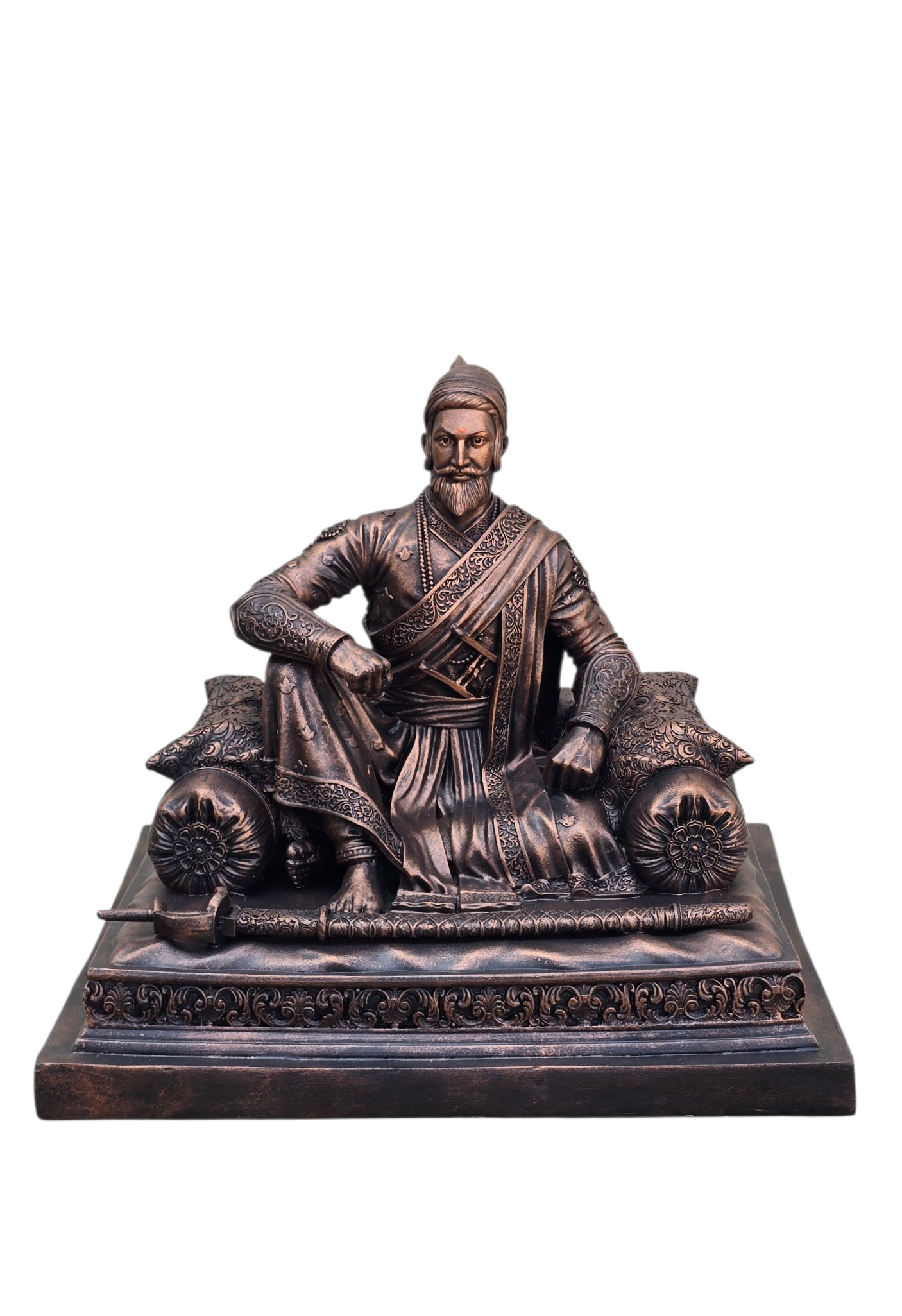 Chhatrapati Shivaji Maharaj on asanasth