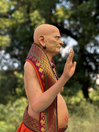 Shri Swami Samarth Ubhe Murti Multicolor(12 inch)