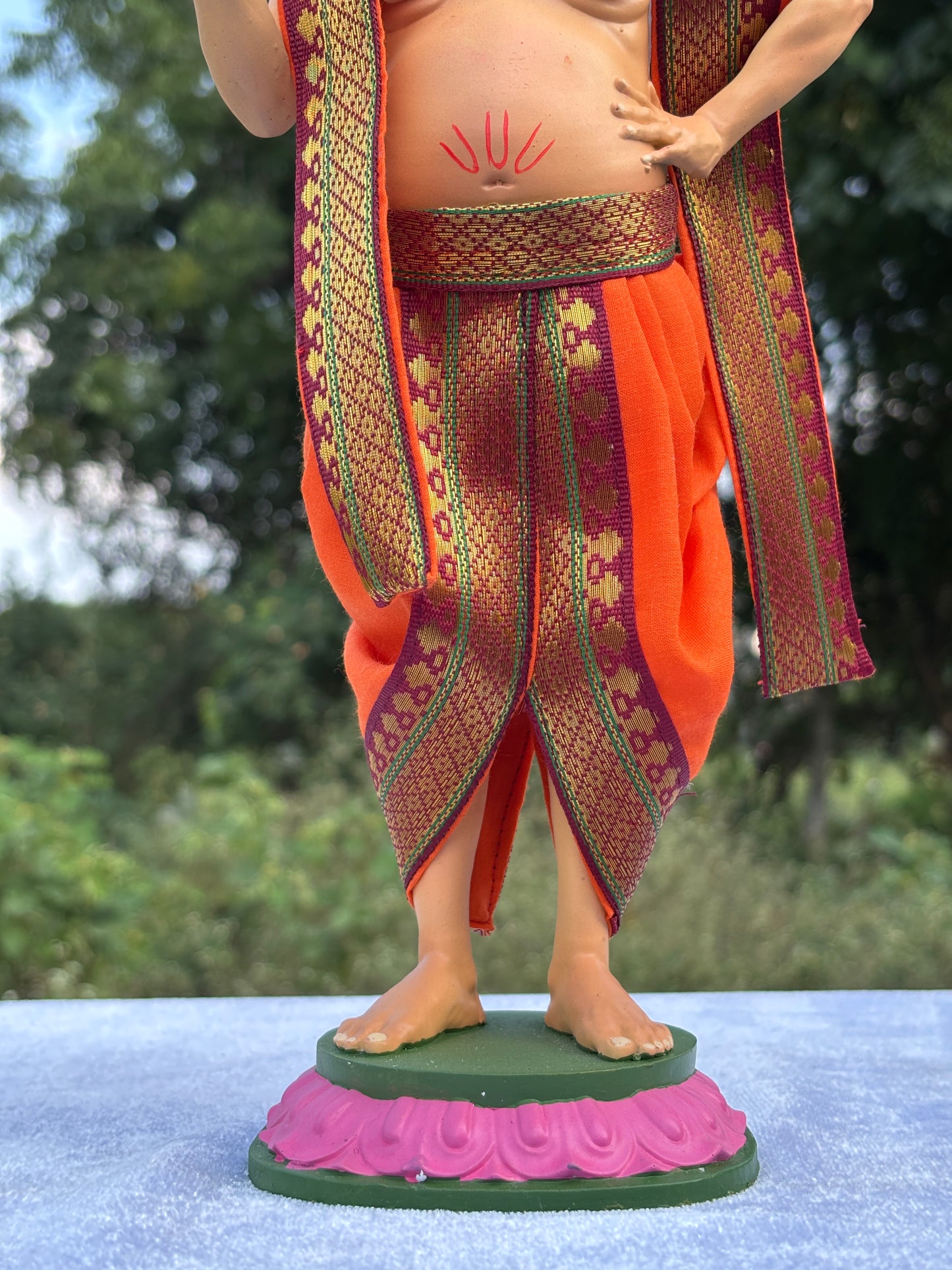 Shri Swami Samarth Ubhe Murti Multicolor(12 inch)