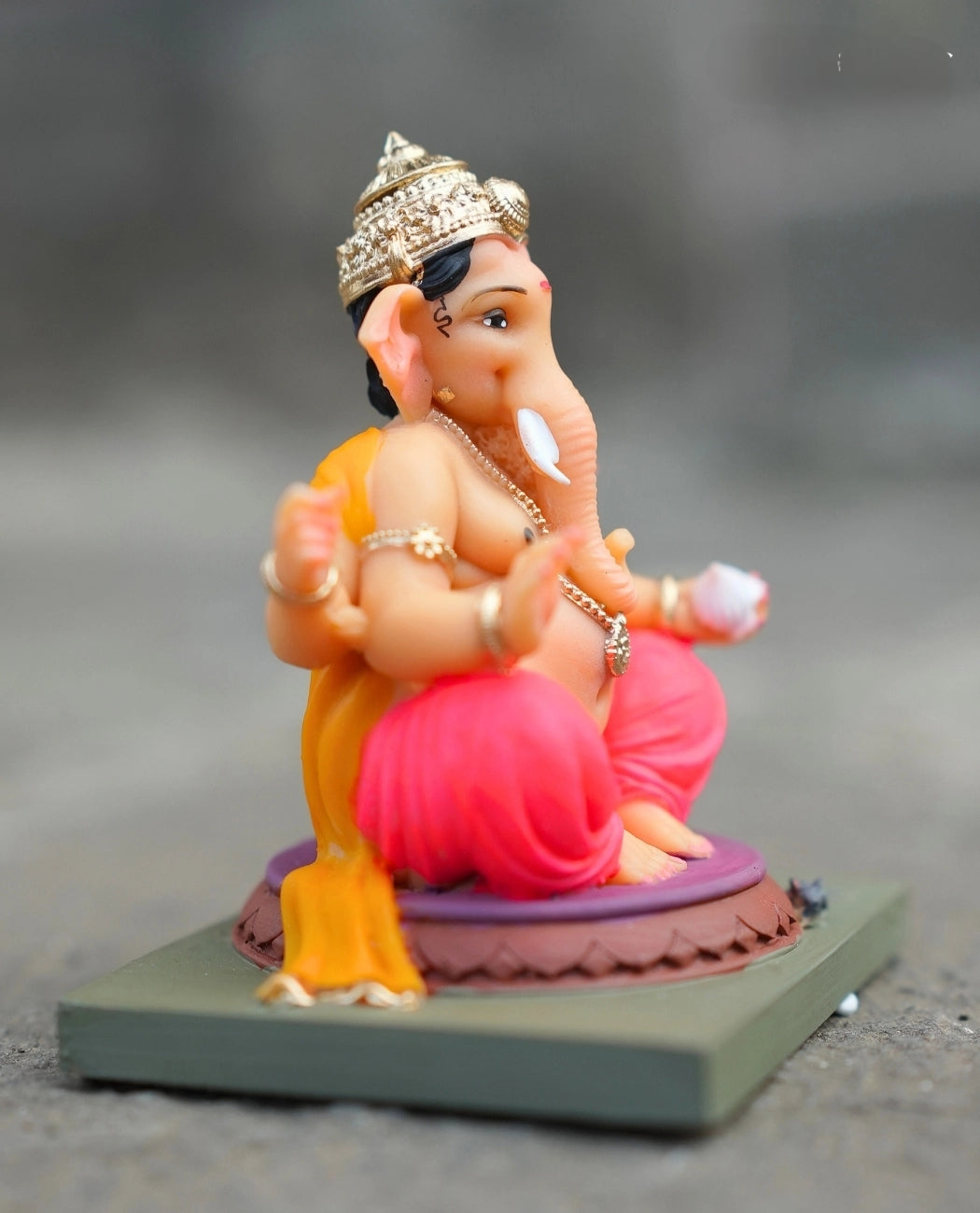 Ganpati Bappa Titwala Statue (4 inch)