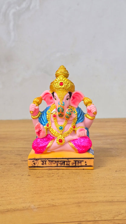 Dagduseth ganpati statue 3.5 inch
